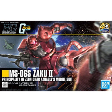 Bandai 5060453 HGUC 1/144 MS-06S Zaku II
